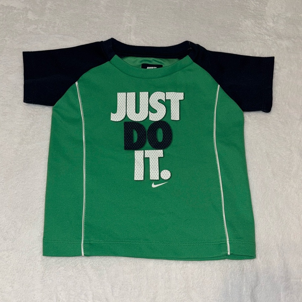 Nike just do it jersey t-shirt 24 months short sleeve